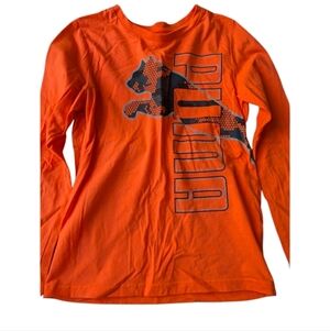 💥5/20$ PUMA Kids Orange Long Sleeve Shirt